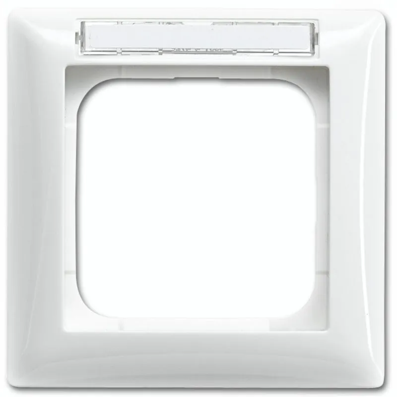 ABB Einzelrahmen Abdeckung Mit Textfenster - 2CKA001754A4548