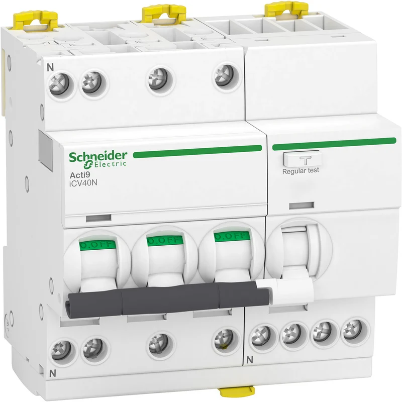 Schneider Acti9 ICV40N 3P+N 10A B-Kurve RCBO - A9DG3710