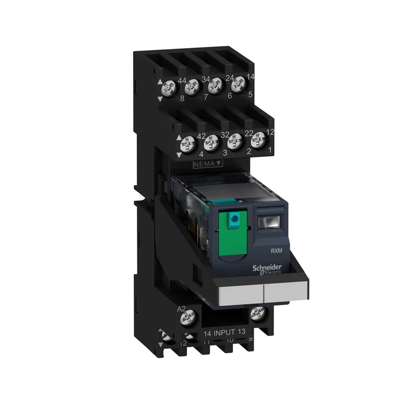 Schneider Electric RXM4AB1BD 4CO Relaismodul 24VDC - RXM4AB1BDPVM