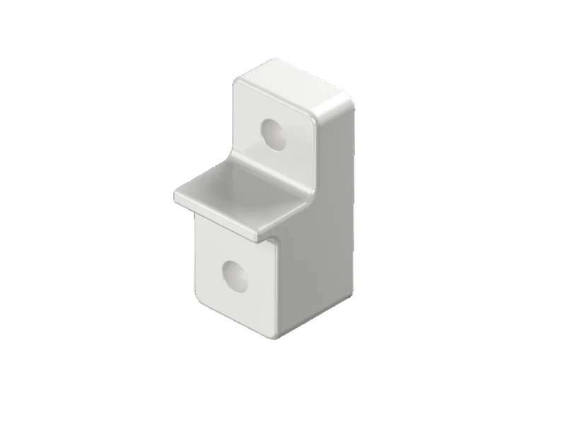 AX Wand Befestigungswinkel-SET RAL 7035 - 1485400 [4 Teile]