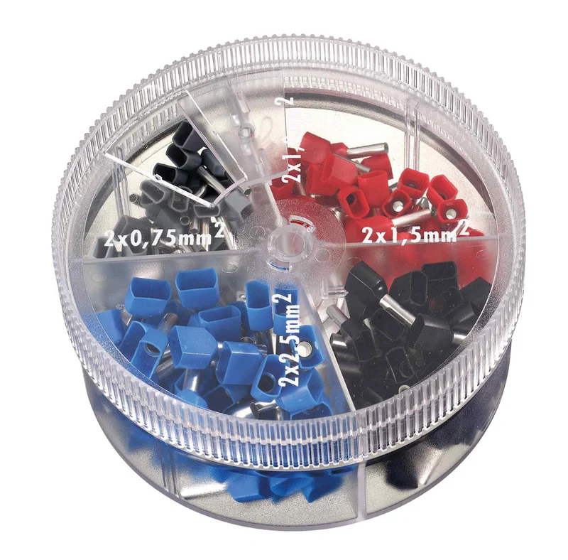 Conex Twin Draht Ferrule Sortiment Kit - Ce520201 [200 Stück]