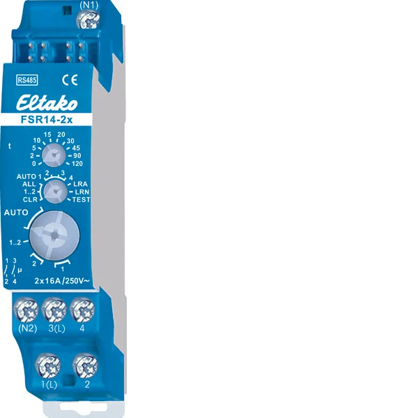 Eltako FSR14 Zwei Kanäle DIN Schiene Bus Schaltaktor - 30014002