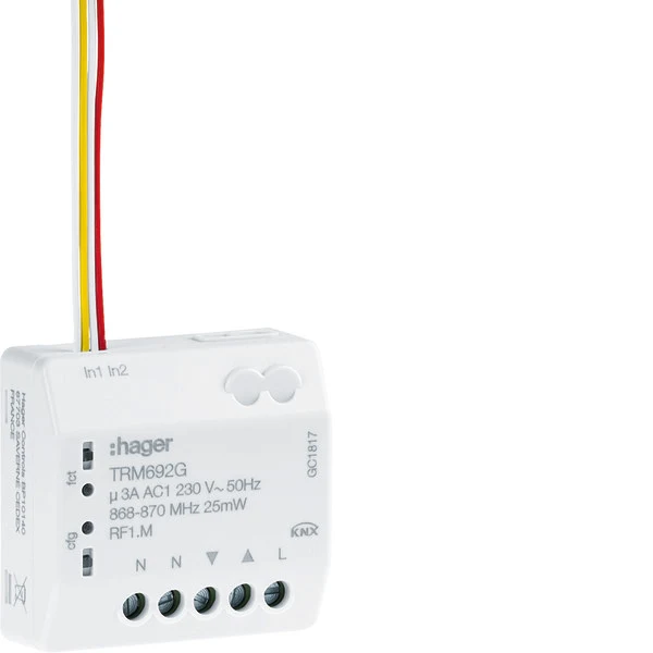 KNX RF Unterputz Jalousiesteuerungsmodul 230V - TRM692G