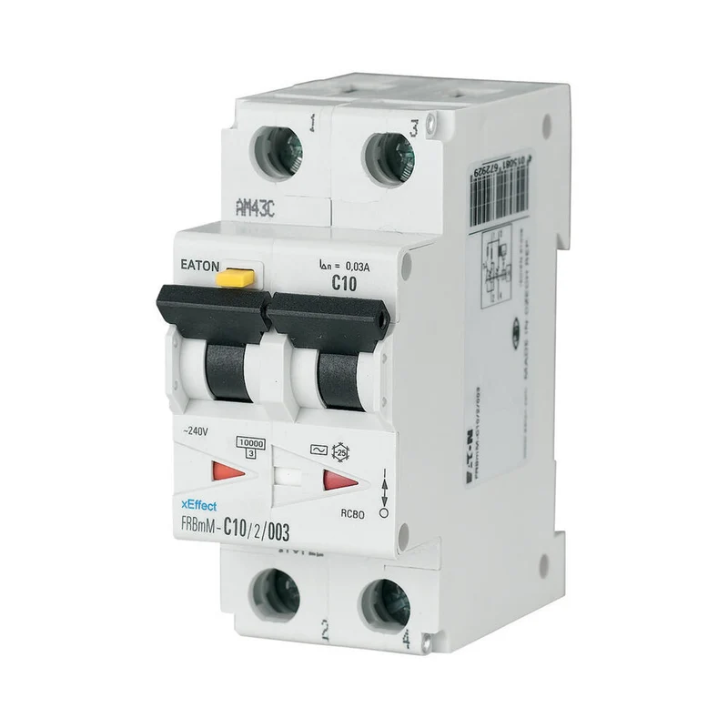 Eaton 2P Rcbo Fehlerstromschutzschalter 16A 30mA B-Typ - 170881