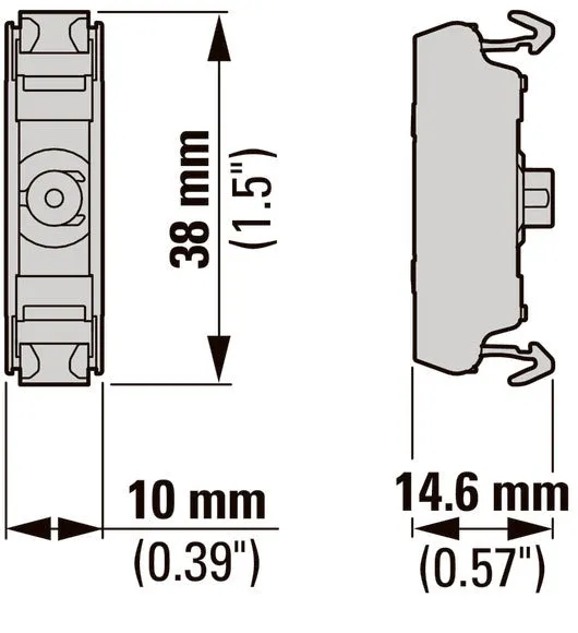 Led Duale Farbe Rot Grün Frontmontage Element 24 V DC - 180799