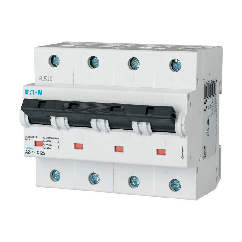 Eaton AZ-4-C125 4-poliger MCB Schutzschalter 125A - 211812