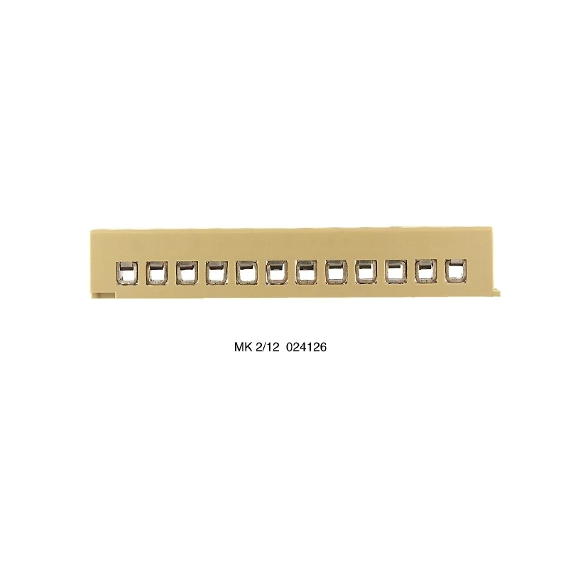 Mehrpolige Anschlussleiste 2.5mm² Schraubanschluss - 0241260000