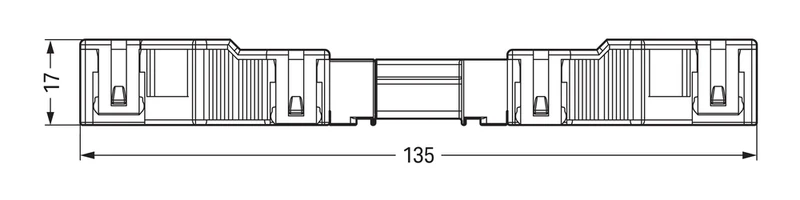 WAGO 770-115 5-poliger Schwarzer Stecker Mit Zugentlastung - 770-115