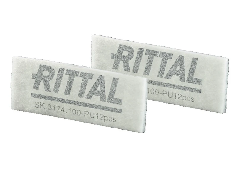 Rittal SK Filtermatte Für Dachbelüftung 3138 3139 Serie - 3174100 [12 Stück]