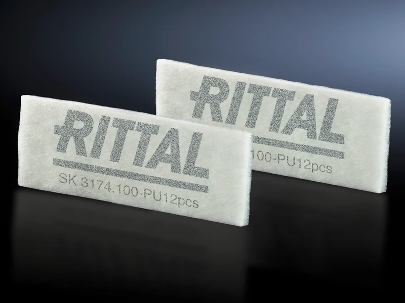 Rittal SK Filtermatte Für Dachbelüftung 3138 3139 Serie - 3174100 [12 Stück]