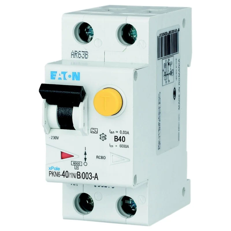 RCBO Leitungsschutzschalter 40A 30mA Typ B 6kA - 236756