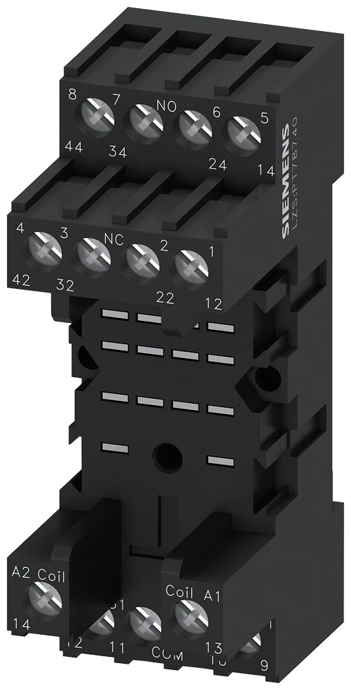 Siemens PT Relais Sockel 4 Umstellung Kontakte - LZS:PT78740
