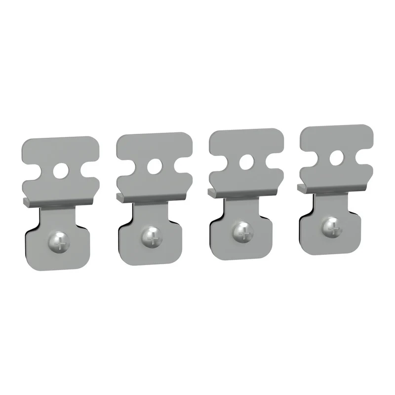 Schneider Electric Wand Befestigungswinkel-SET 4 Teile SBM - NSYAEFPFSB [4 Teile]