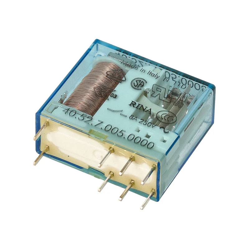 Finder 40.52 PCB Relais 5VDC 8A Dual CO Kontakt - 40.52.7.005.0000