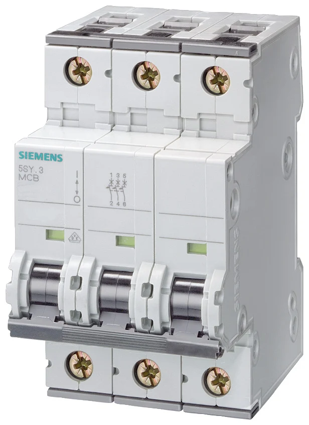Siemens 5SY4340-7 3-Poliger Schutzschalter 40A 400V - 5SY43407