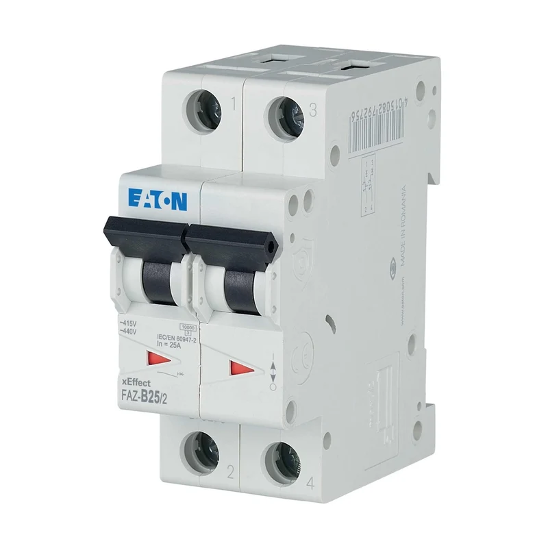Eaton Faz-B25/2 Industrieller Mcb 25A 2P B-Charakteristik - 278736