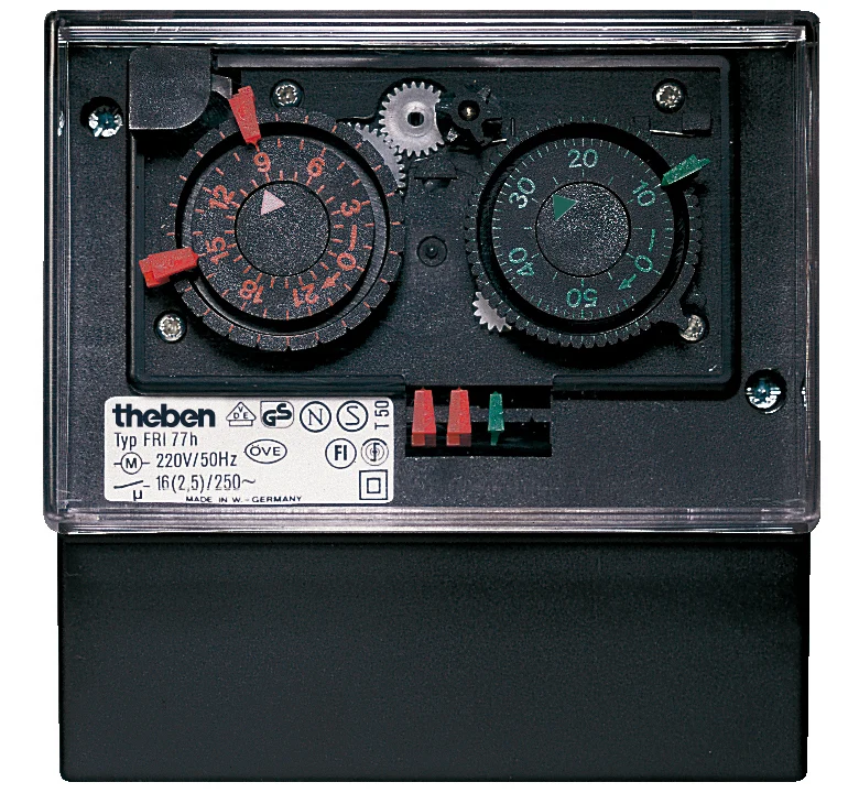Theben FRI 77G Zwei Kanäle Abtauf Timer Schalter - 0770033