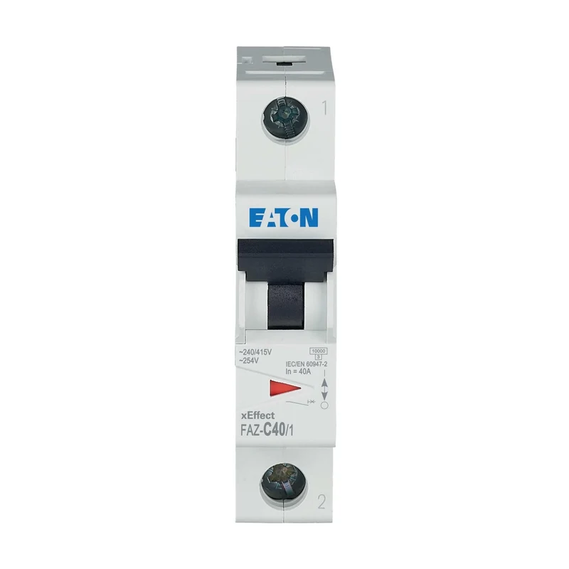 Eaton Faz 40A Einpoliger MCB C-Kurve 15kA - 278565