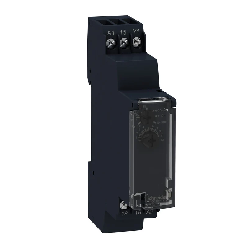 Schneider Electric RE17LAMW Zeitverzögerungsrelais 24-240V AC/DC - RE17LAMW