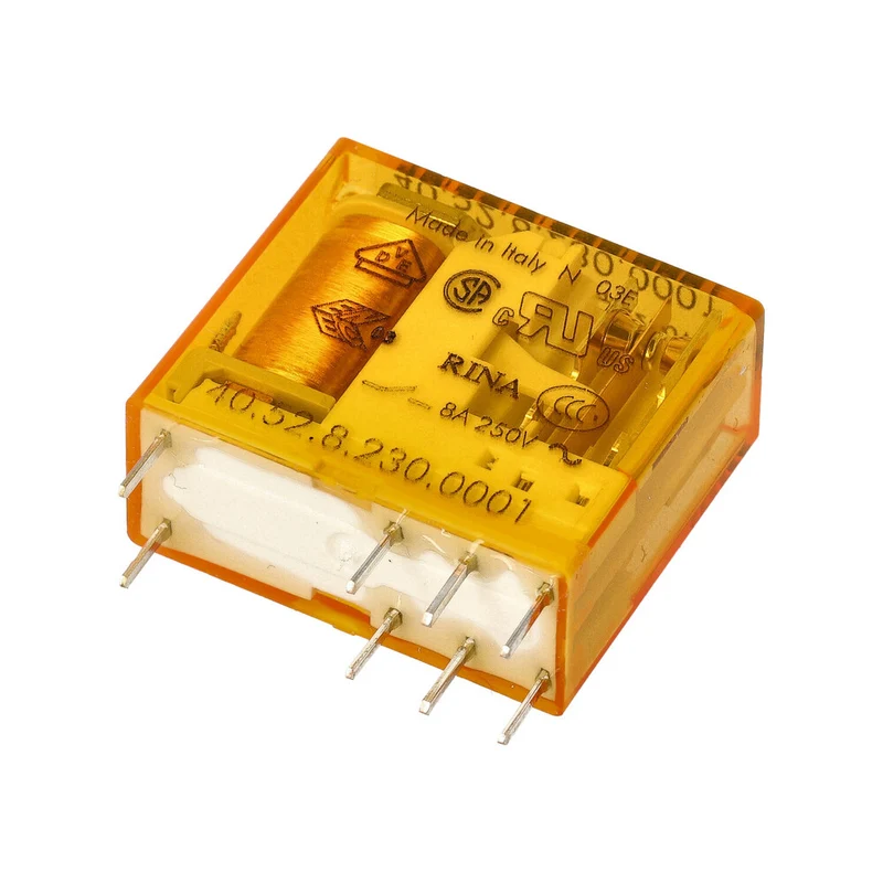 Finder 40.52 PCB Relais 2CO 8A 230VAC - 40.52.8.230.0001