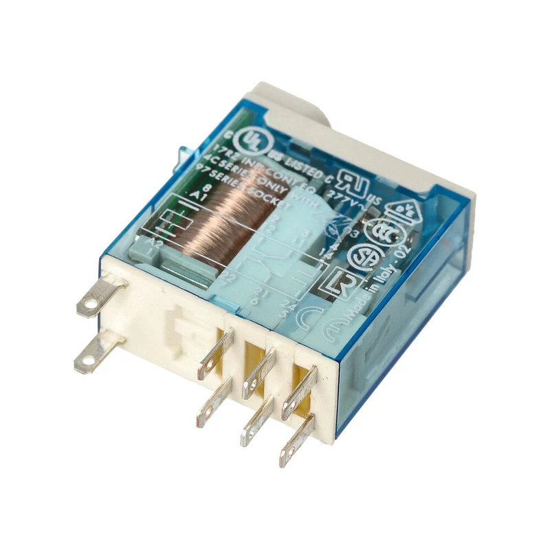Finder 46 Serie Industrielles Miniaturrelais 12VDC 8A DPDT - 46.52.9.012.0074