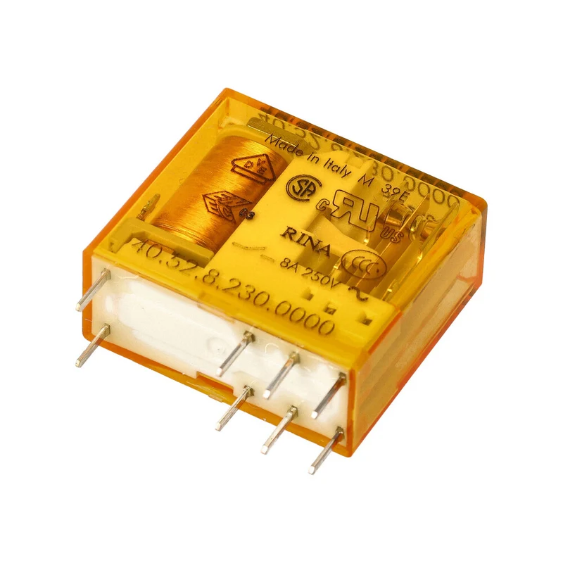 Finder PCB Relais 2CO 8A 230VAC 5mm AgNi - 40.52.8.230.0000
