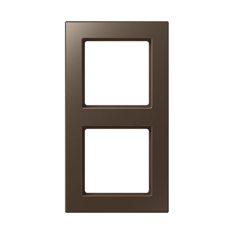 Jung A Kreation Doppel Abdeckung Rahmen Mocha - AC582MO