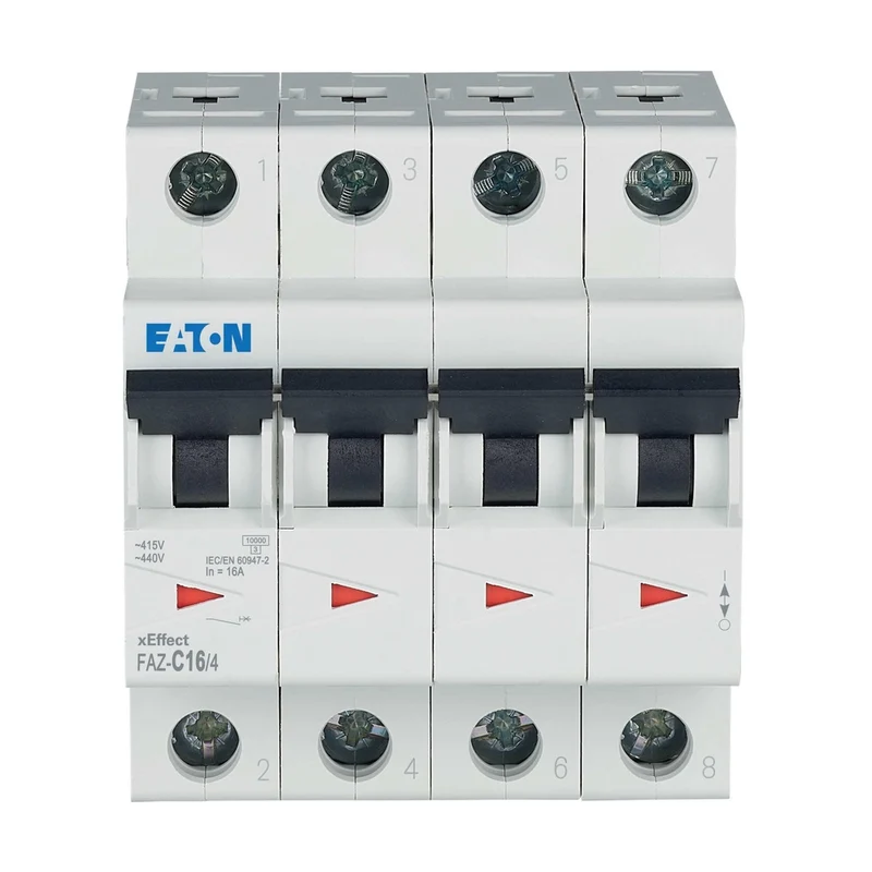Eaton Faz-C16/4 4-poliger MCB Schutzschalter 16A - 279061