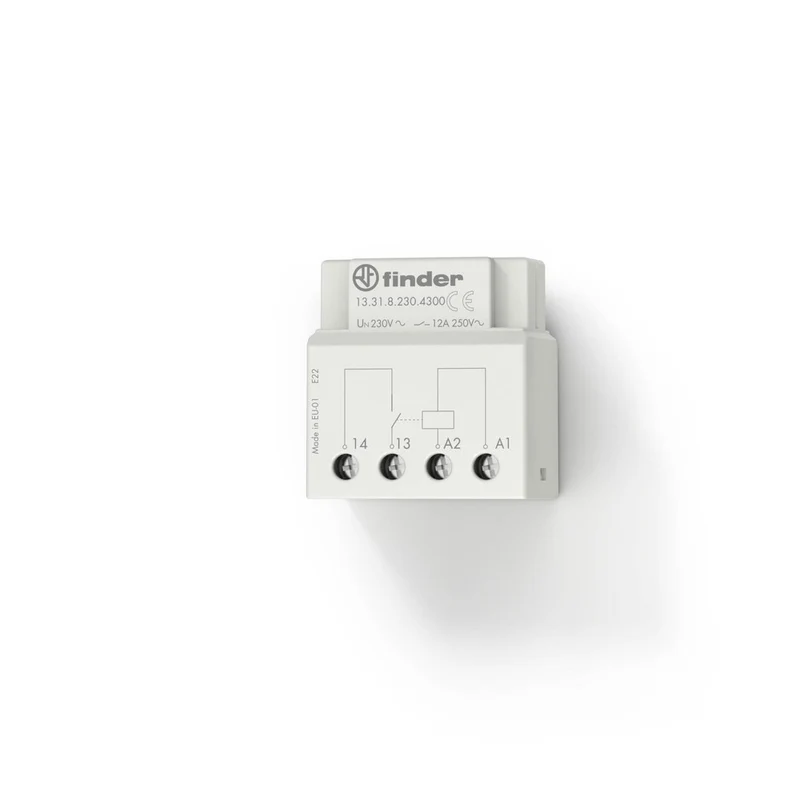 Finder Elektromechanischer Schaltkasten Montage Relais 12A 230V AC - 13.31.8.230.4300