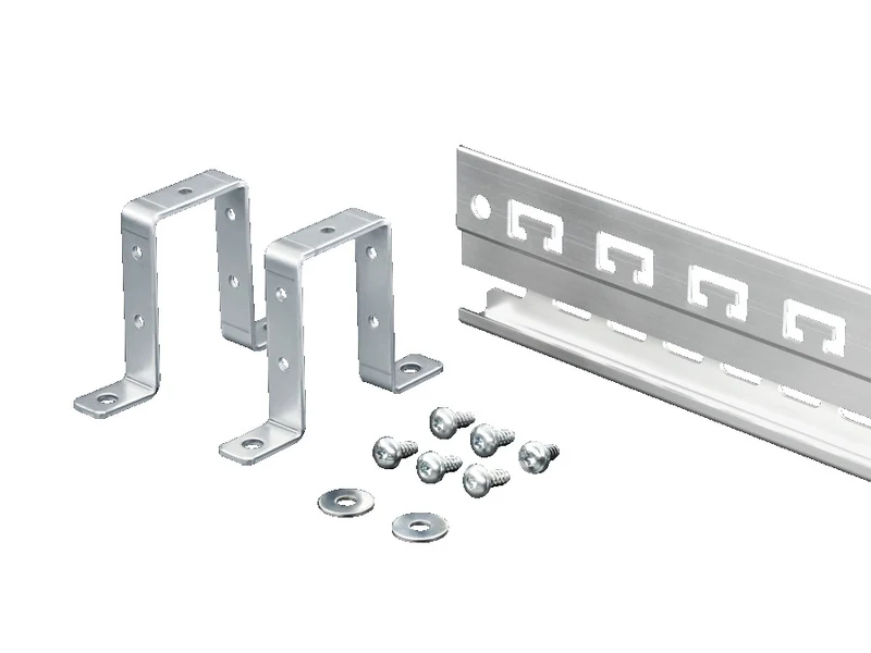 Rittal EMC Hutschienen-Befestigung 1000mm Aluminium C-Profil - 2388050