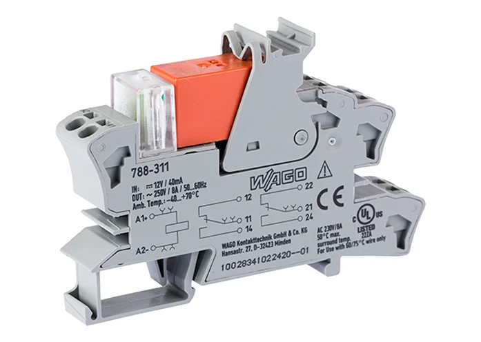 Wago 12 V DC Dual Umstellung Relaismodul - 788-311
