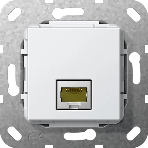 Gira RJ45 Cat 6A 10GB Geschlechtswechsler Basismodul - 569503