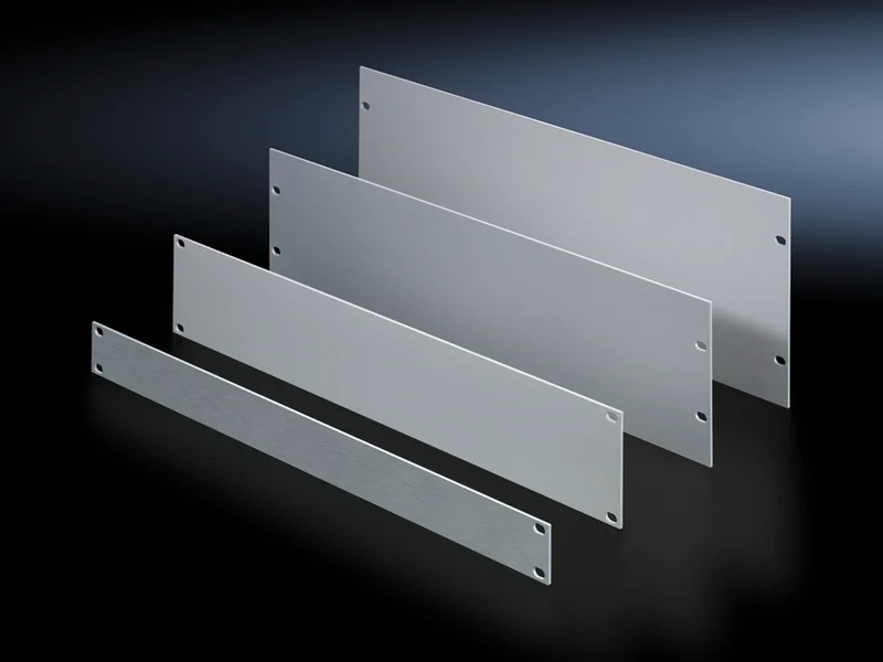 Rittal 1U Aluminium Blindblech 19 Zoll - 1931200 [3 Stück]