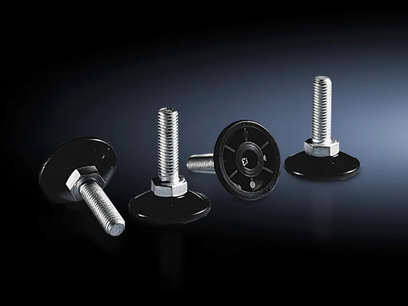 Rittal PS 4612 Verstellbare Schrankfüße Set - 4612000 [4 Stück]