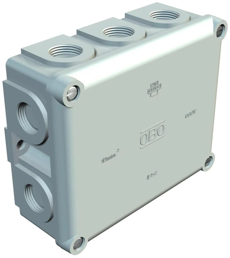 Universelle Anschlussdose IP54 10xM20 136x111x57mm - 2002345