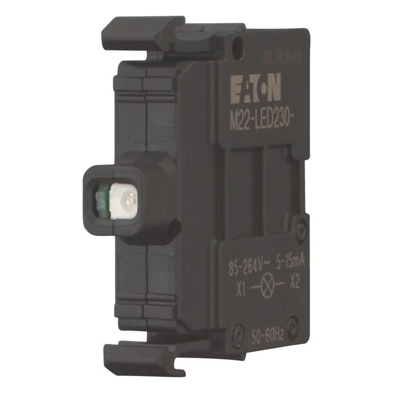 Eaton M22 Frontmontage LED Indikator 85-264VAC Rot - 216564