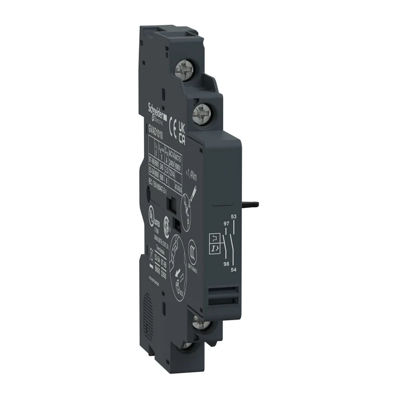 Schneider TeSys GV2/GV3 NO Hilfskontaktblock - GVAD1010