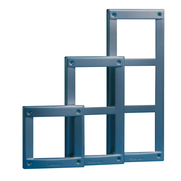 Comelit Vandalcom 2-Modul Rahmen Dunkelgrau - 3161/2