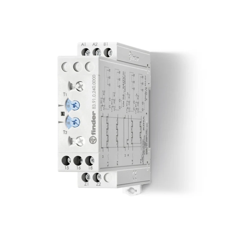 Finder 83.91 Industrieller Timer Relais 16A 24-240V AC/DC - 83.91.0.240.0000