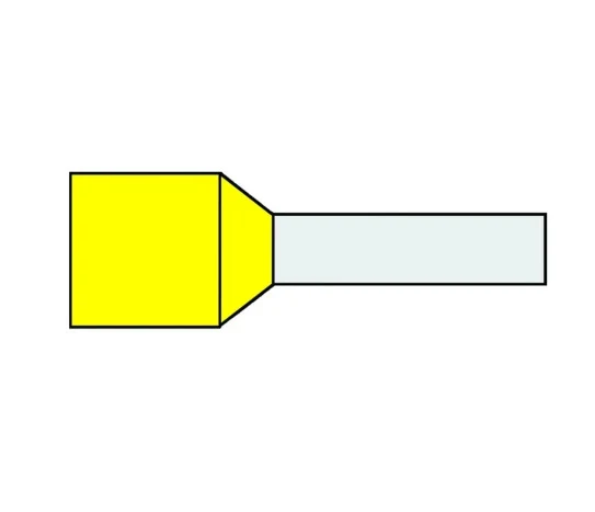 Isolierte Drahtendhülse 150mm² Gelb 32mm Standard - 720137 [25 Stück]