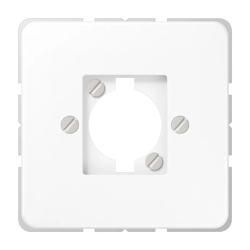 JUNG CD500 Alpenweiß XLR Lautsprecher Anschlussabdeckung - CD568-1WW