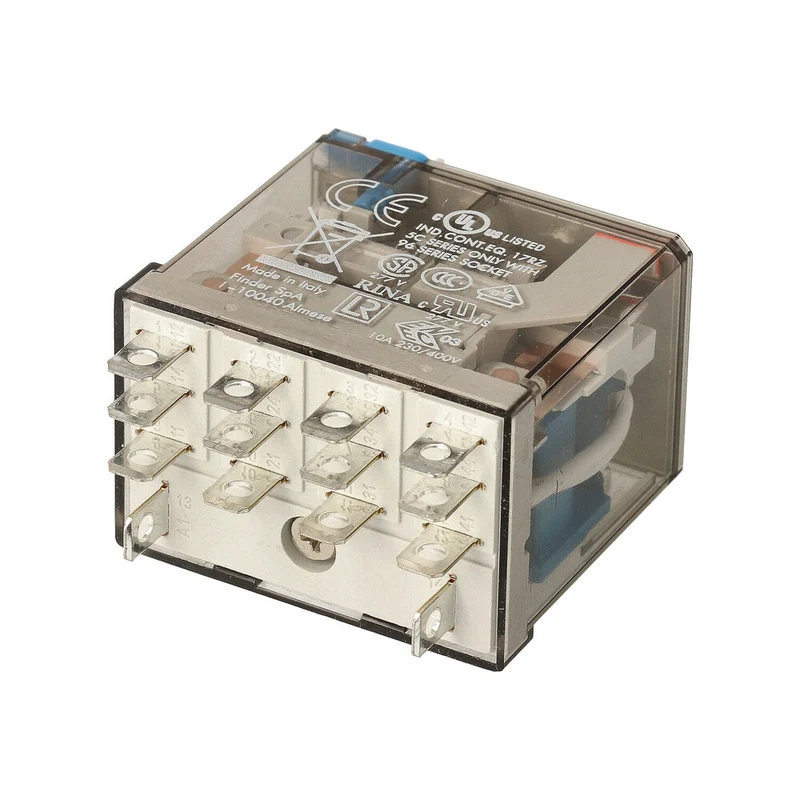 Finder 56.34 Miniatur Leistungsrelais 4CO 12A 24VDC - 56.34.9.024.0040