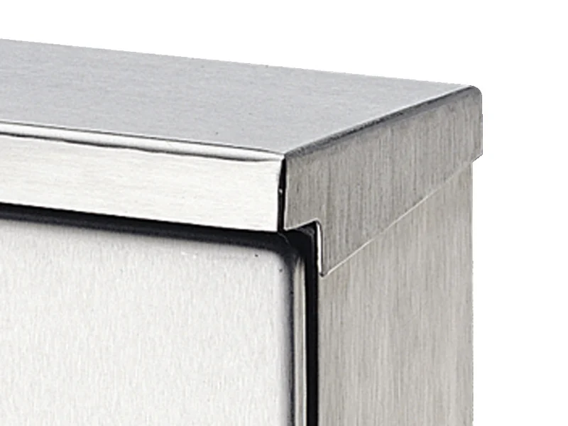 Rittal SZ Edelstahl Wandgehäuse Überdachung 760x300 - 2474000