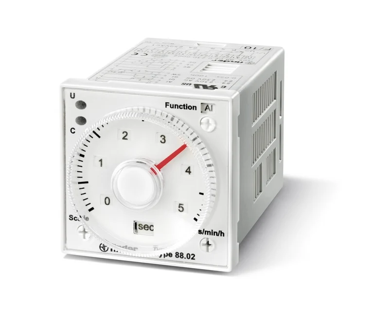 Finder Multifunktions-Zeitschaltrelais 8A 24-230V AC/DC - 88.02.0.230.0002