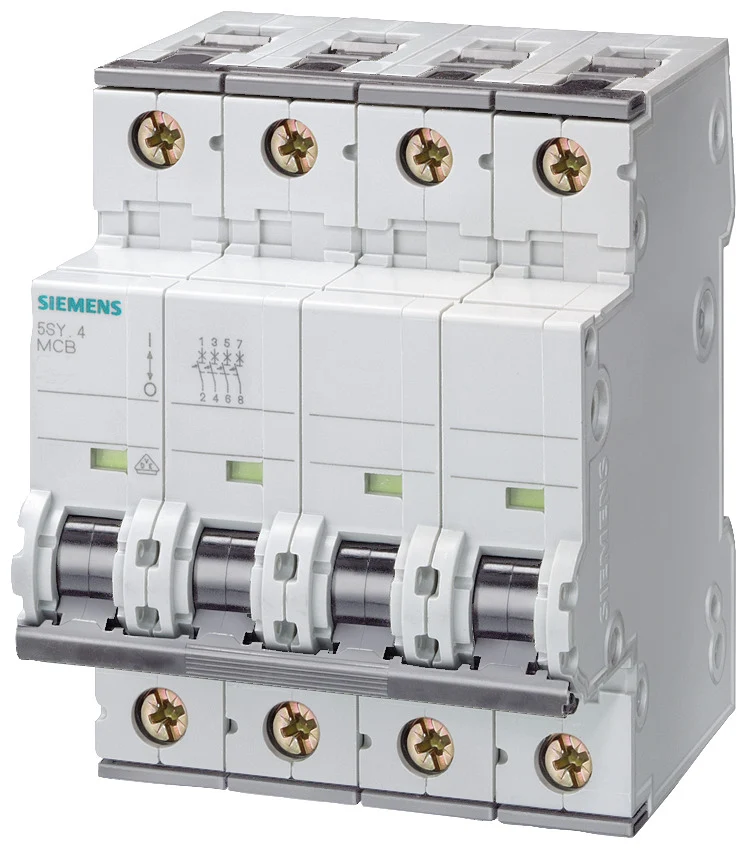 Siemens 5SY4 6A B-Kurve 3P+N Sicherungsautomat - 5SY46066