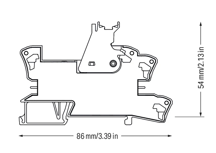 WAGO 230V AC Doppel-Umstellungsrelais-Modul - 788-516