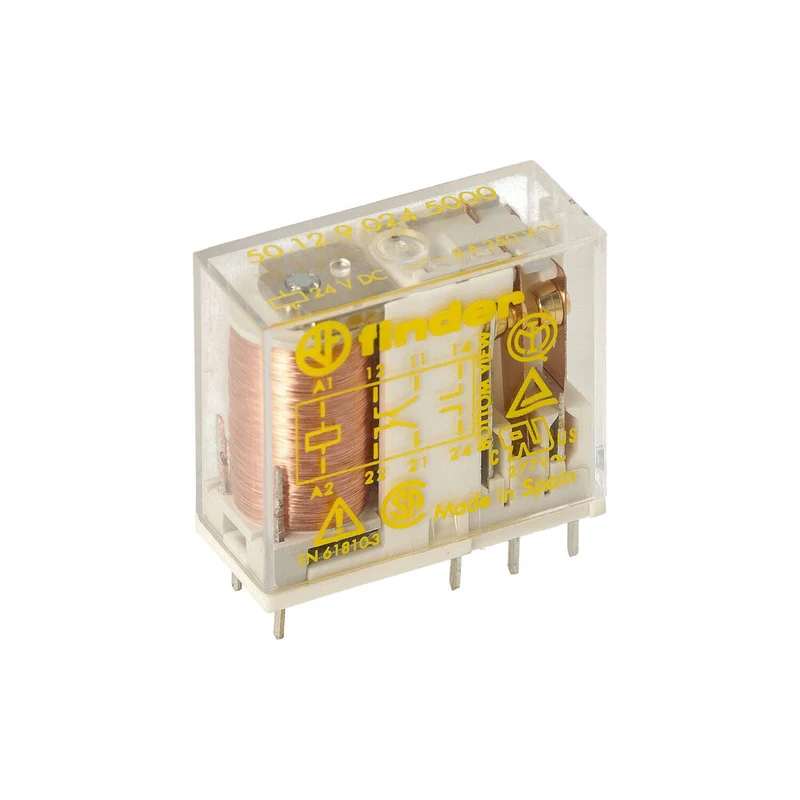 Finder Sicherheitsrelais 24VDC 8A Doppel CO Kontakt - 50.12.9.024.5000