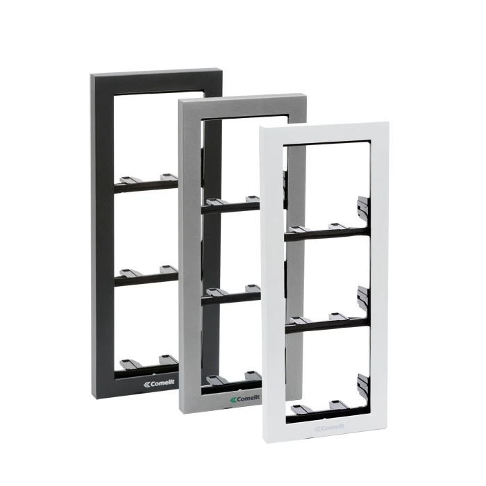 Comelit 3-Modul Aluminiumrahmen Für Powercom Ikall - 3311/3A
