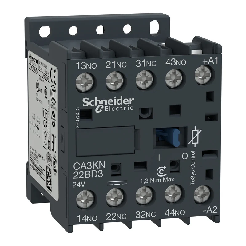 Schneider TeSys K Hilfskontaktor 2NO 2NC 24VDC - CA3KN22BD3