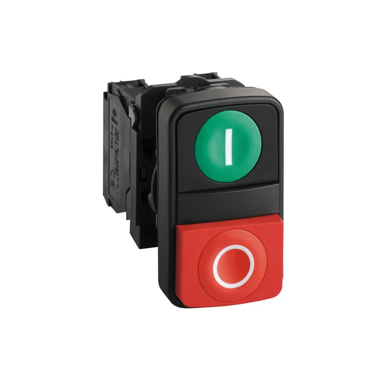 Schneider Electric Doppelkopf Drucktaste - XB5AL73415